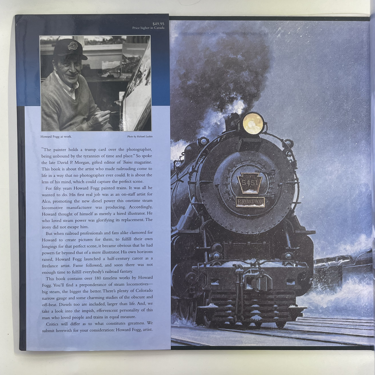 The Railroad Artistry of Howard Fogg Railroad Paintings from One of America's Most Celebrated Railroad Artists