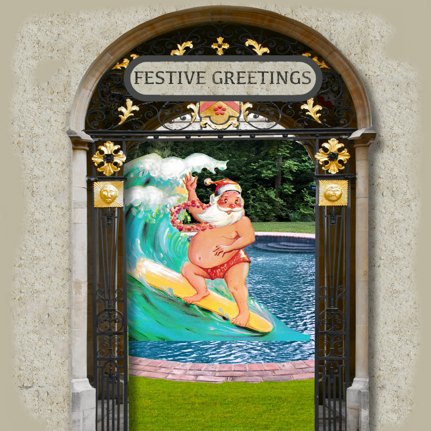 Festive Greetings: Celebration Postcards