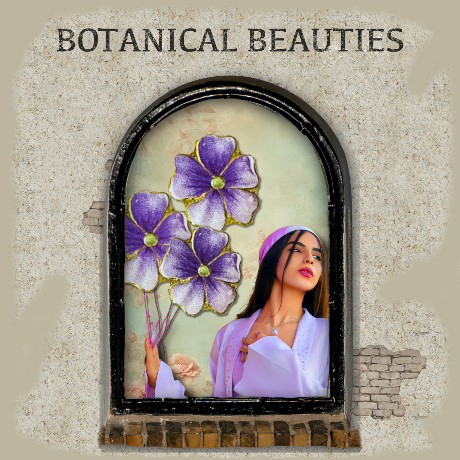 Blooming Beauties: Floral Postcards