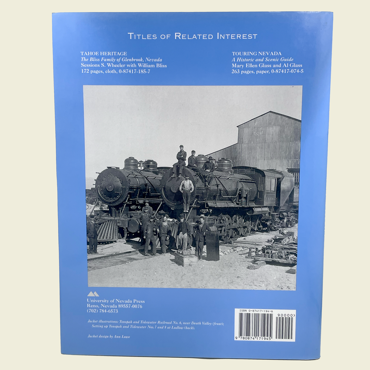 Railroads of Nevada and Eastern California, Volume II: The Southern Roads | David F. Myrick