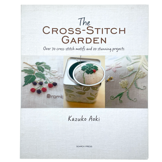 The Cross-Stitch Garden by Kazuko Aoki | Japanese Floral Cross-Stitch Patterns