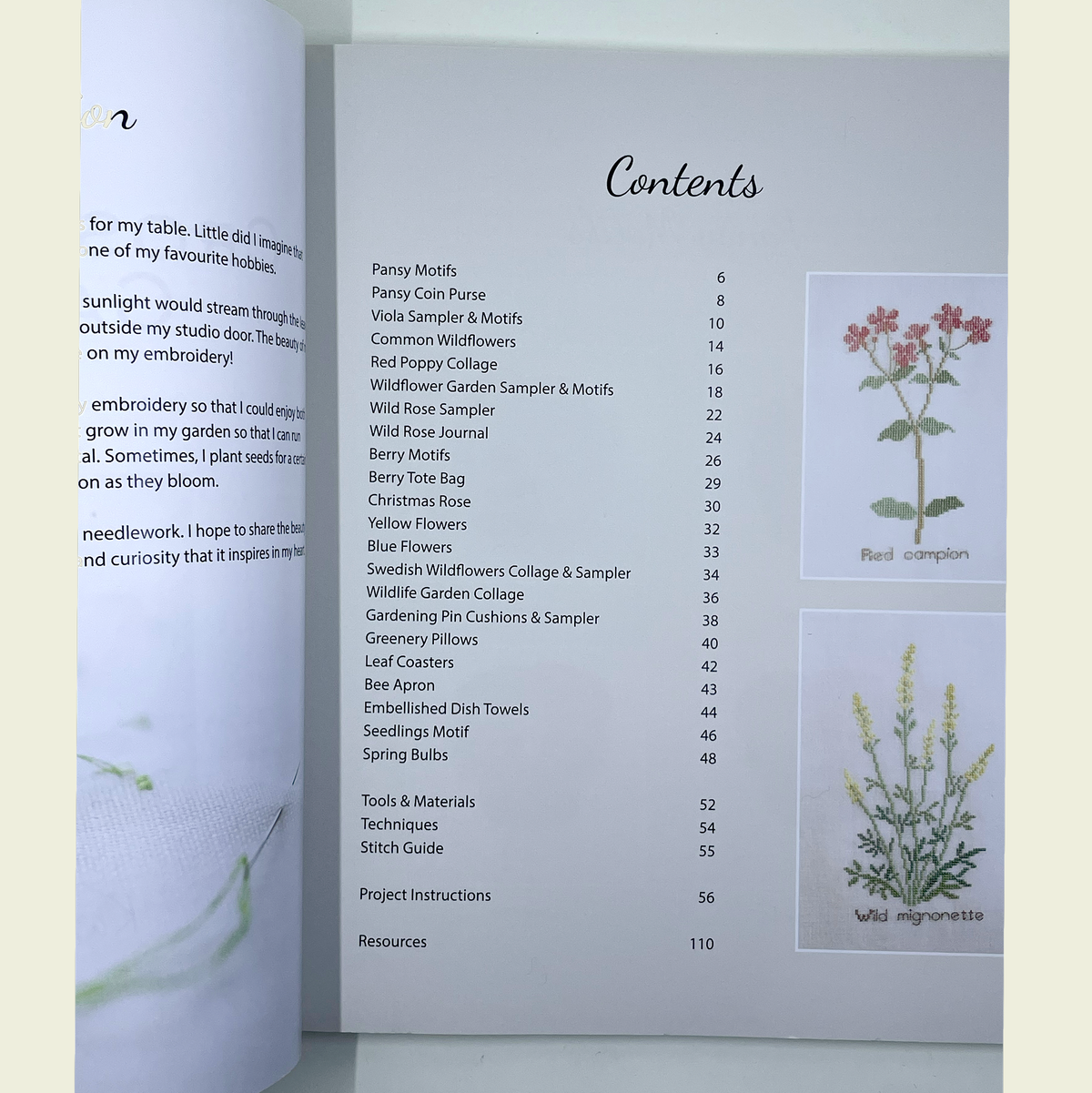 The Cross-Stitch Garden by Kazuko Aoki | Japanese Floral Cross-Stitch Patterns