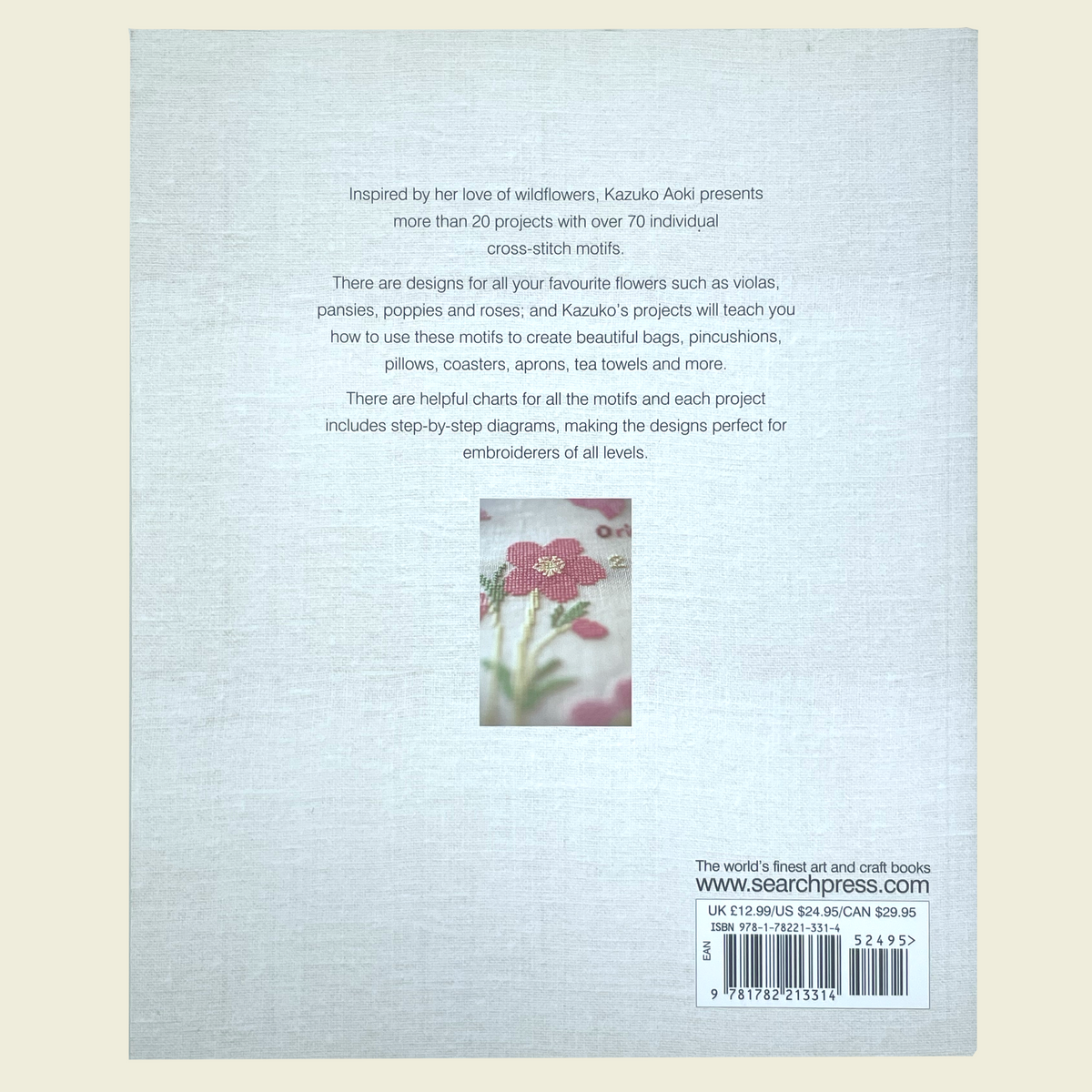 The Cross-Stitch Garden by Kazuko Aoki | Japanese Floral Cross-Stitch Patterns