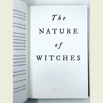 The Nature of Witches by Rachel Griffin | Seasonal Witch Fantasy | Hardcover