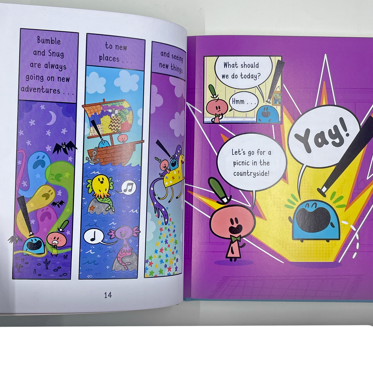 Bumble & Snug and the Angry Pirates by Mark Bradley | Children's Graphic Novel Bumble and Snug are best friends, BugBops, and extremely good at finding trouble.
