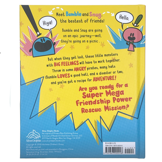 Bumble & Snug and the Angry Pirates by Mark Bradley | Children's Graphic Novel Bumble and Snug are best friends, BugBops, and extremely good at finding trouble.