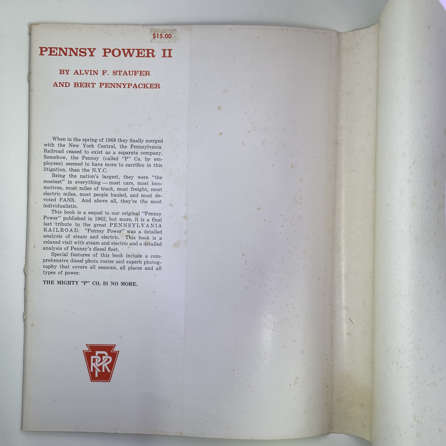 Pennsy Power II Steam, Diesel and Electric Locomotives of the Pennsylvania Railroad
