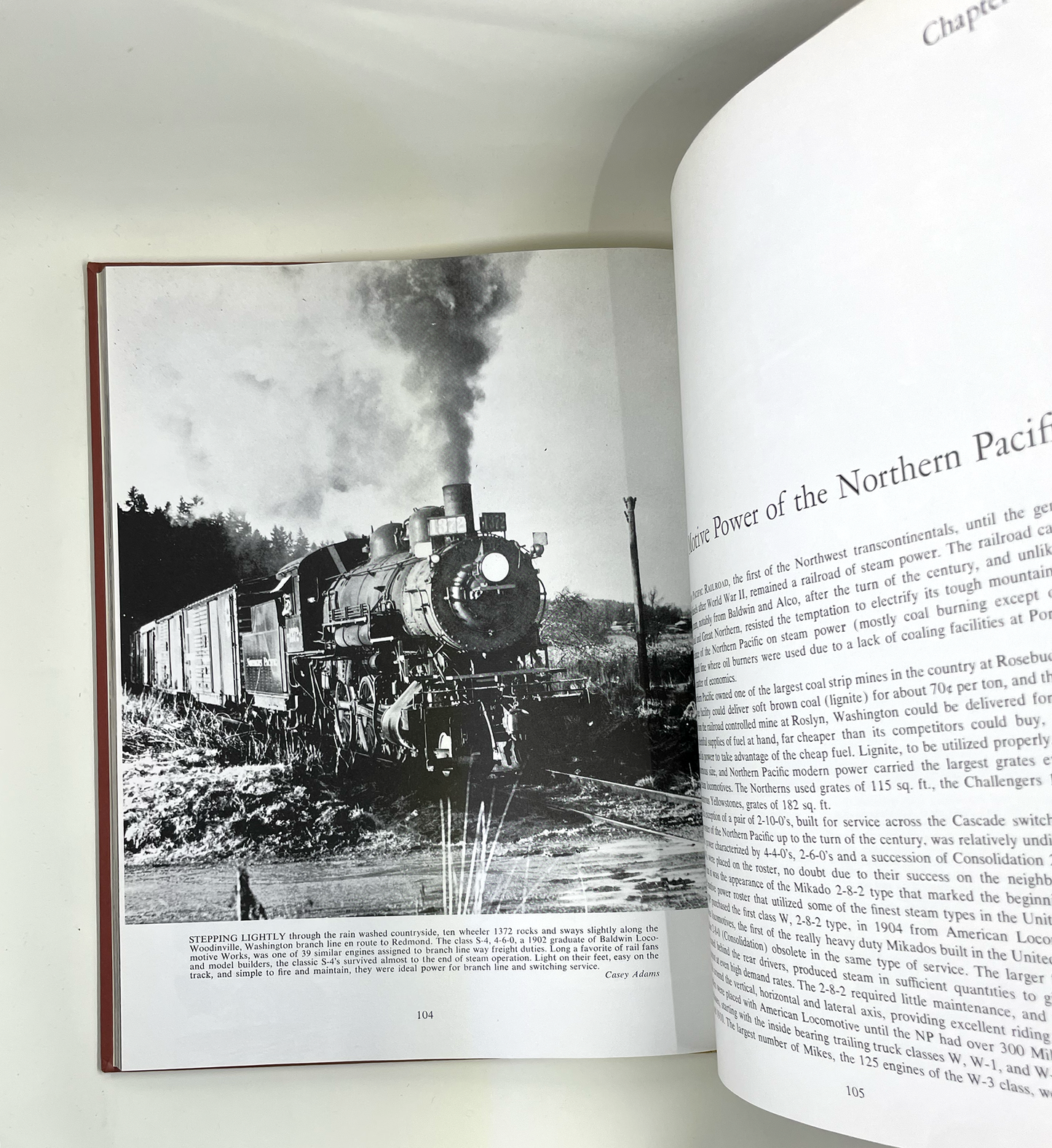 The Northern Pacific Main Street of the Northwest Charles R Wood 1968 Railroad History Book Steam Locomotives