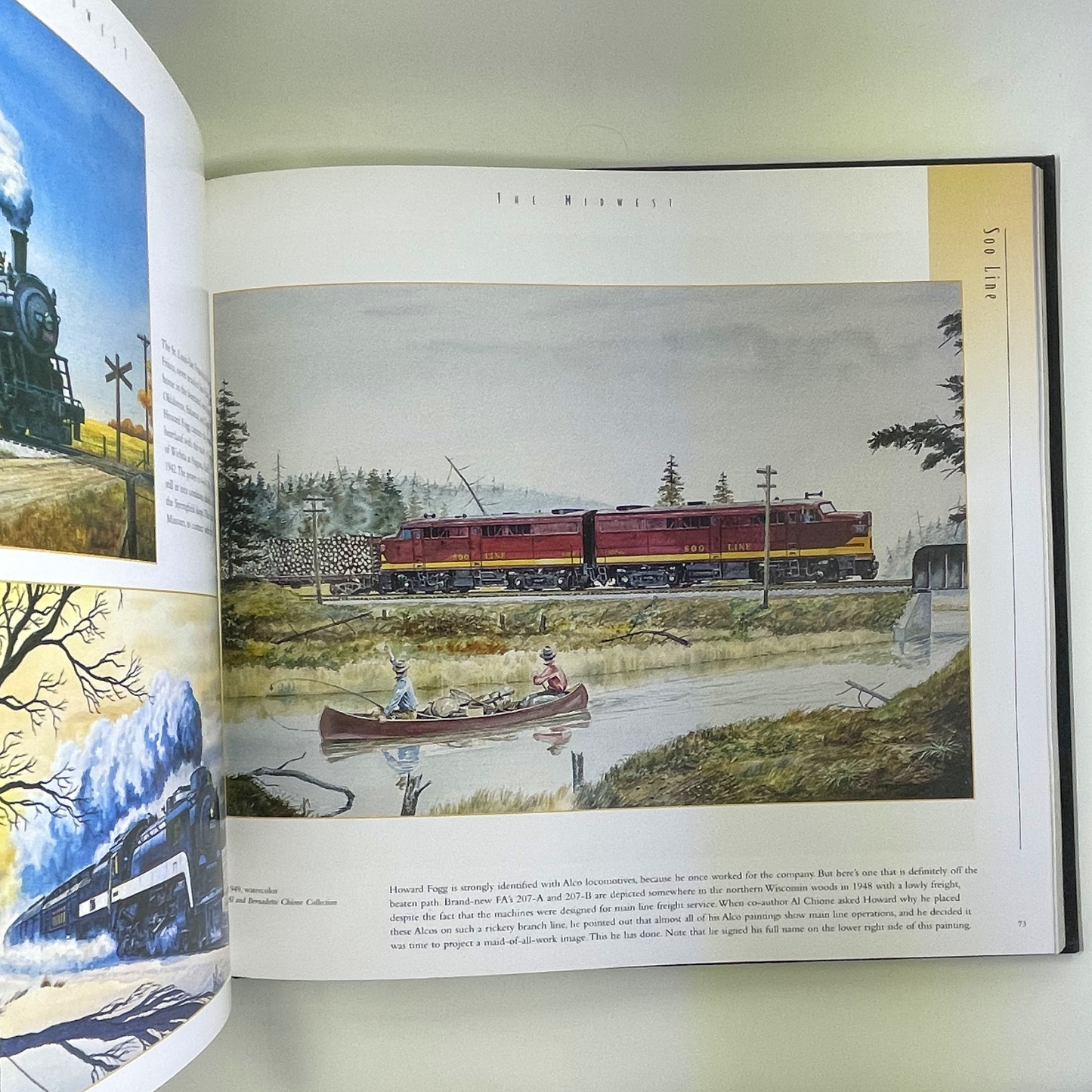 The Railroad Artistry of Howard Fogg Railroad Paintings from One of America's Most Celebrated Railroad Artists
