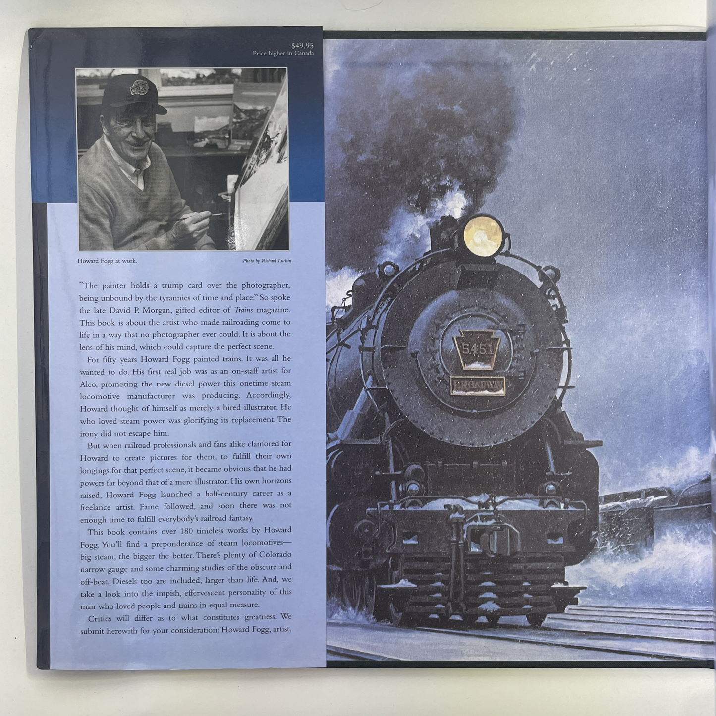 The Railroad Artistry of Howard Fogg Railroad Paintings from One of America's Most Celebrated Railroad Artists