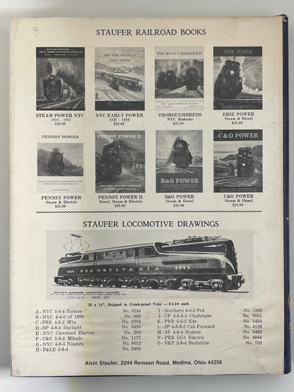 B&O Power: Steam, Diesel and Electric Power of the Baltimore and Ohio Railroad 1829-1964